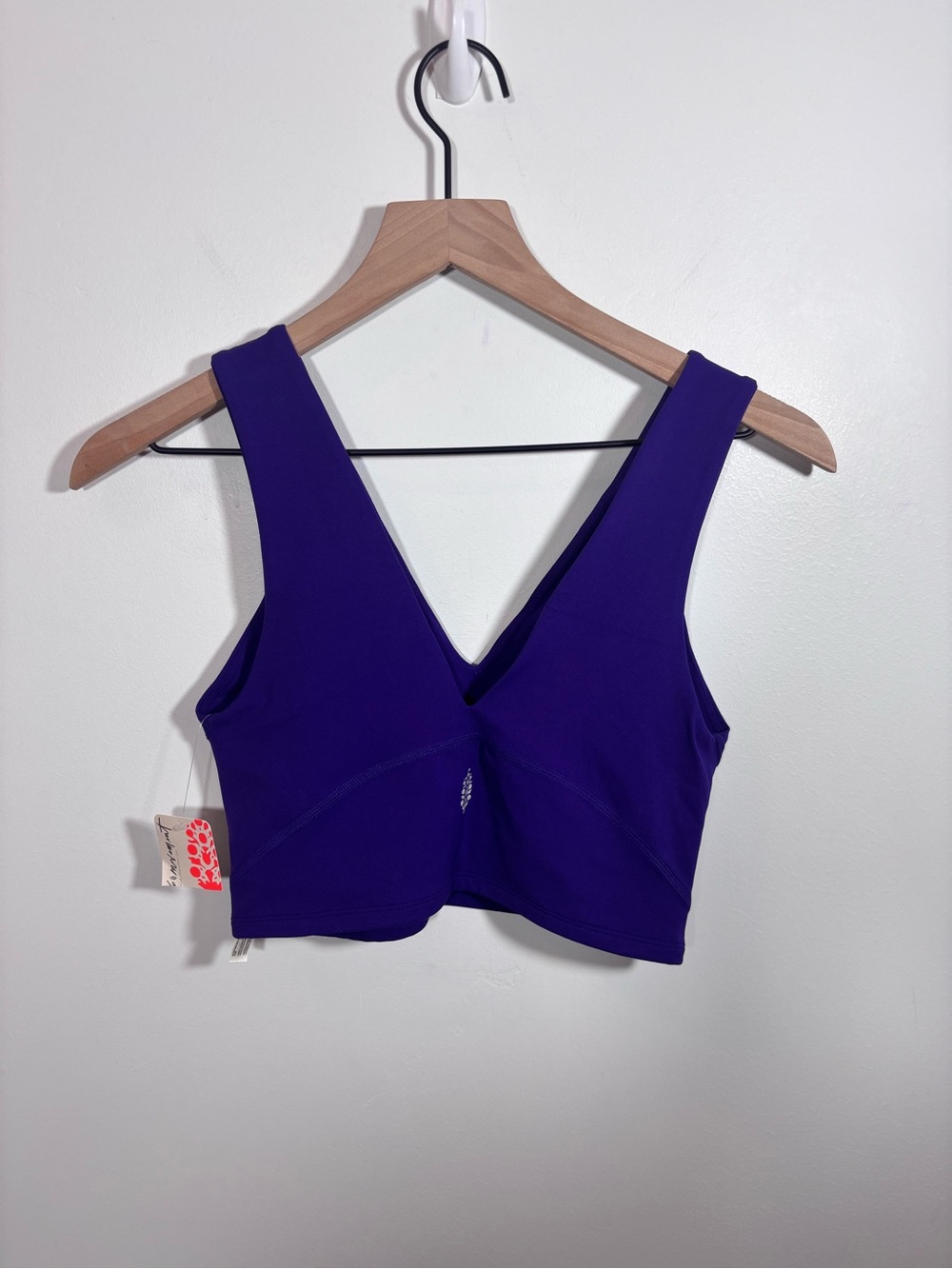 Free People Movement Never Better Crop Cami NWT Small Dark Amethyst Purple - Picture 5 of 11